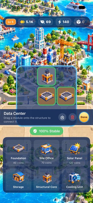 Data Center under construction